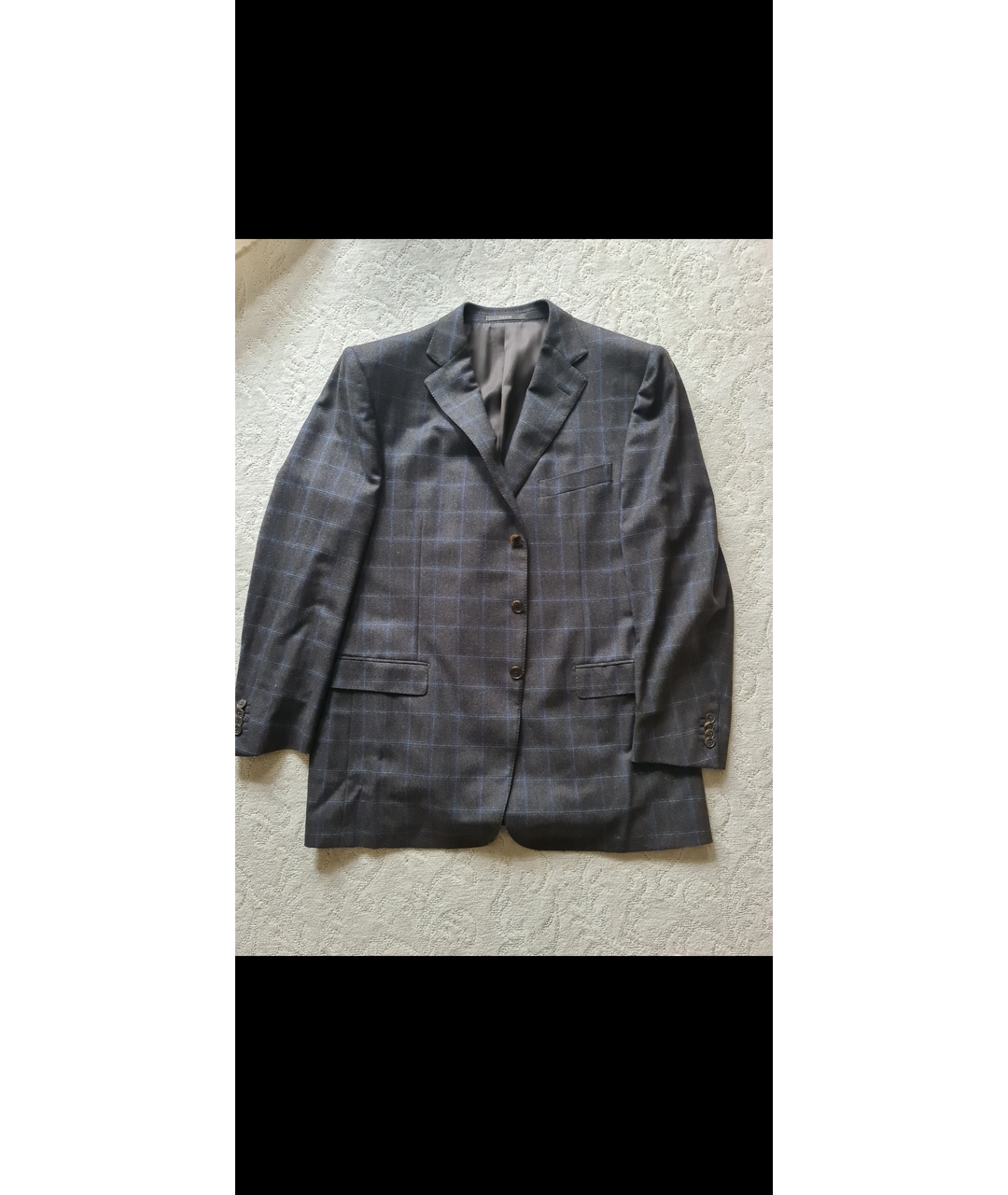 ERMENEGILDO ZEGNA Серый кашемировый пиджак, фото 2