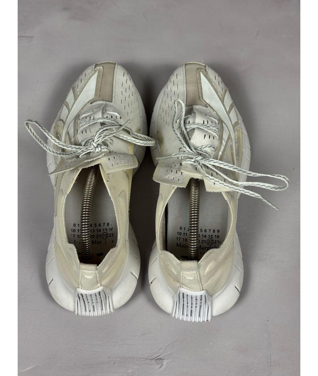 MAISON MARGIELA Белые кроссовки, фото 4