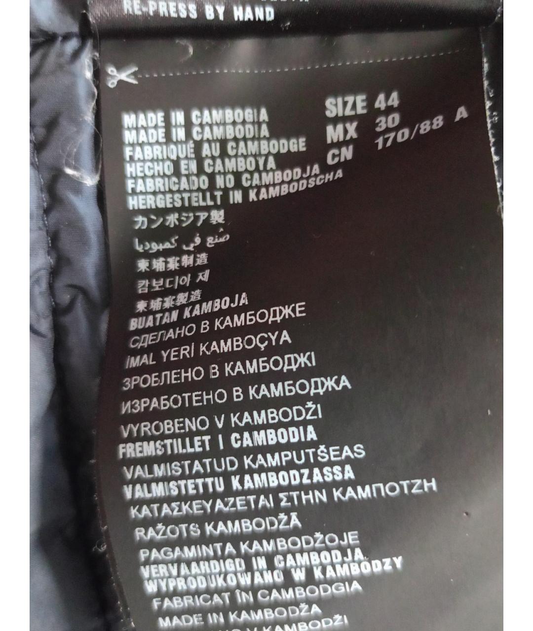 PRADA Синяя полиэстеровая куртка, фото 6