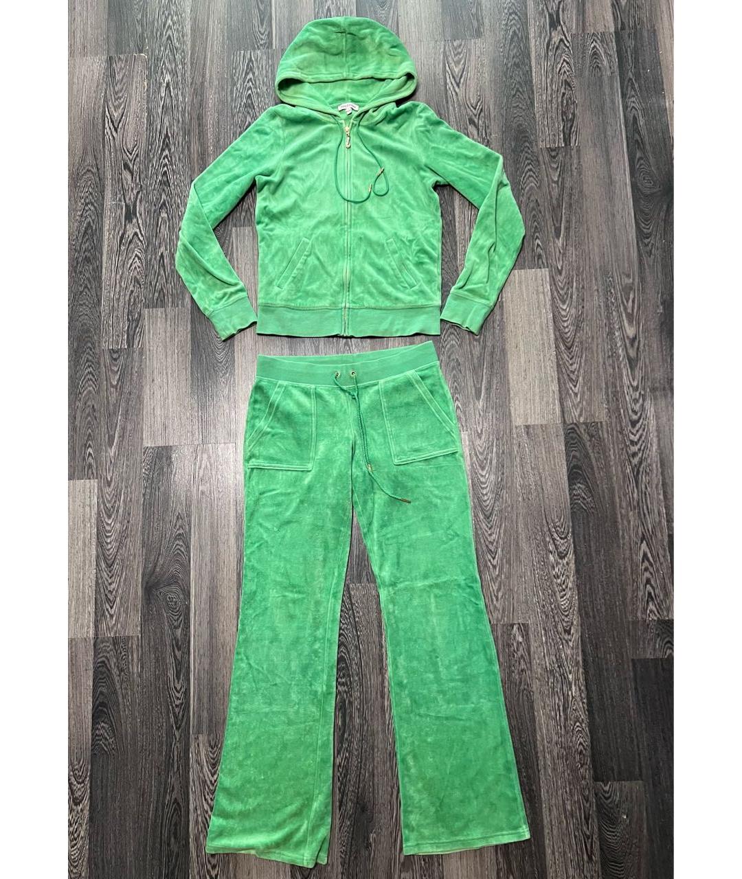 JUICY COUTURE Салатовый костюм с брюками, фото 7