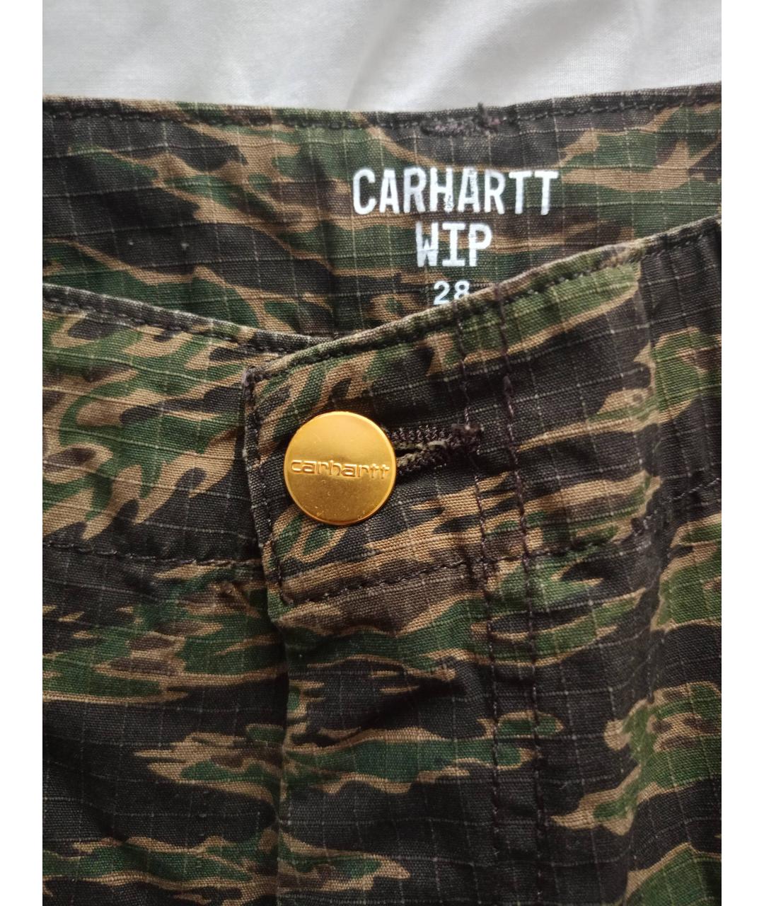 CARHARTT Черные хлопковые шорты, фото 5