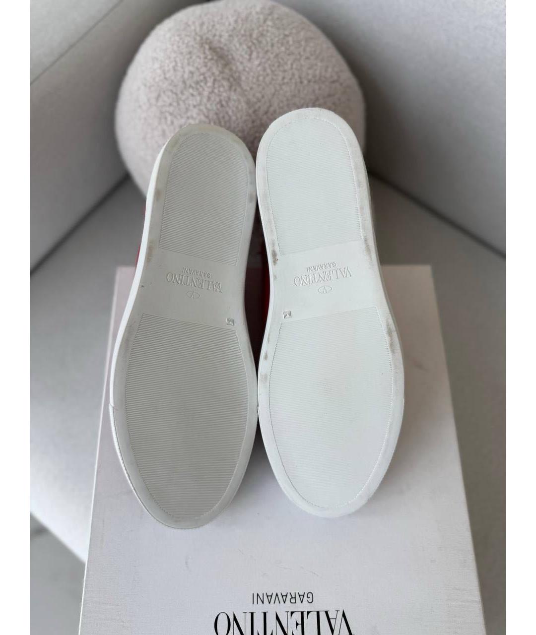 VALENTINO Красные кеды, фото 6
