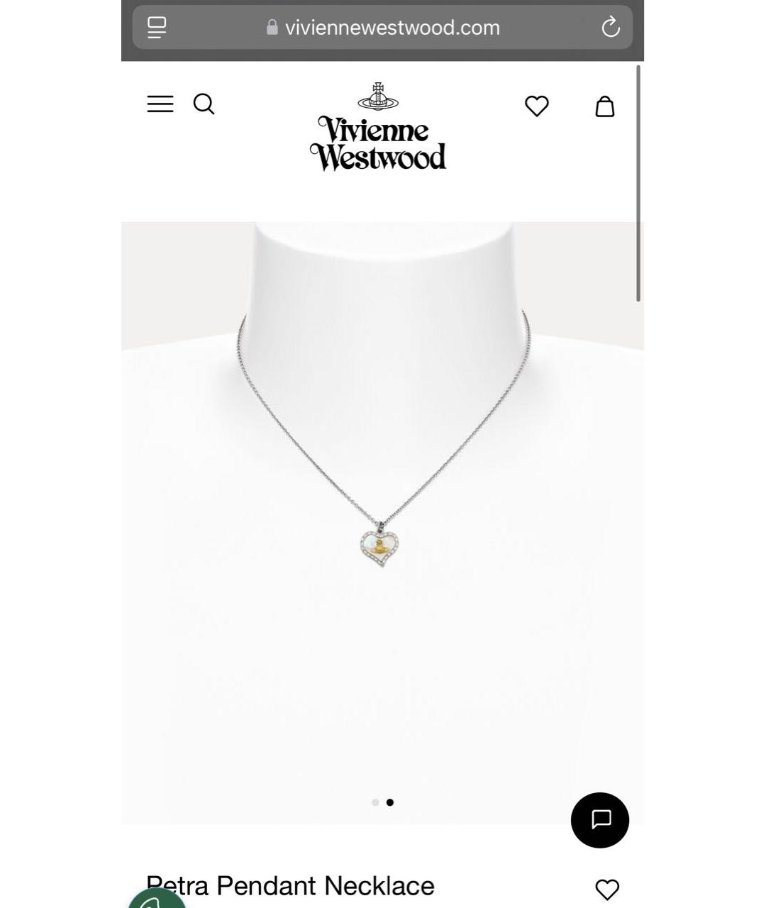 VIVIENNE WESTWOOD Серебряная подвеска, фото 8