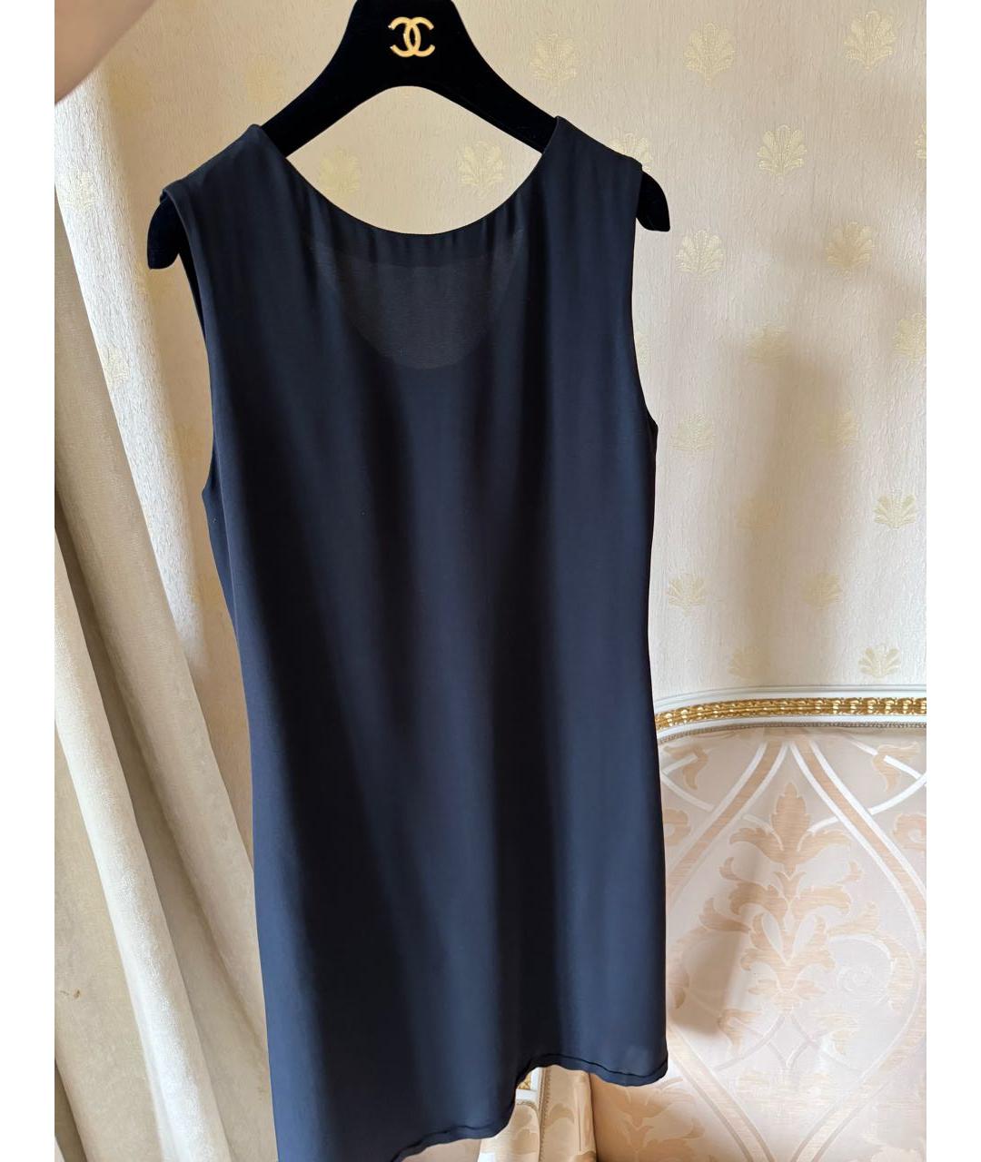 EMPORIO ARMANI Черное повседневное платье, фото 2