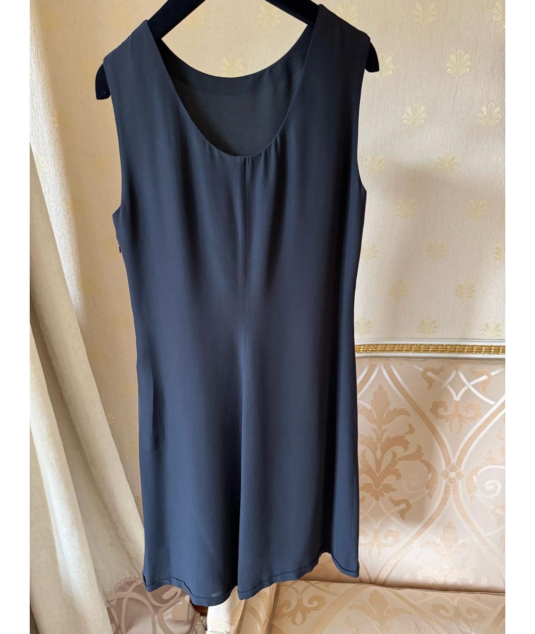 EMPORIO ARMANI Черное повседневное платье, фото 6