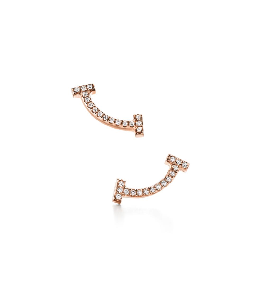 TIFFANY&CO Золотые серьги из розового золота, фото 1