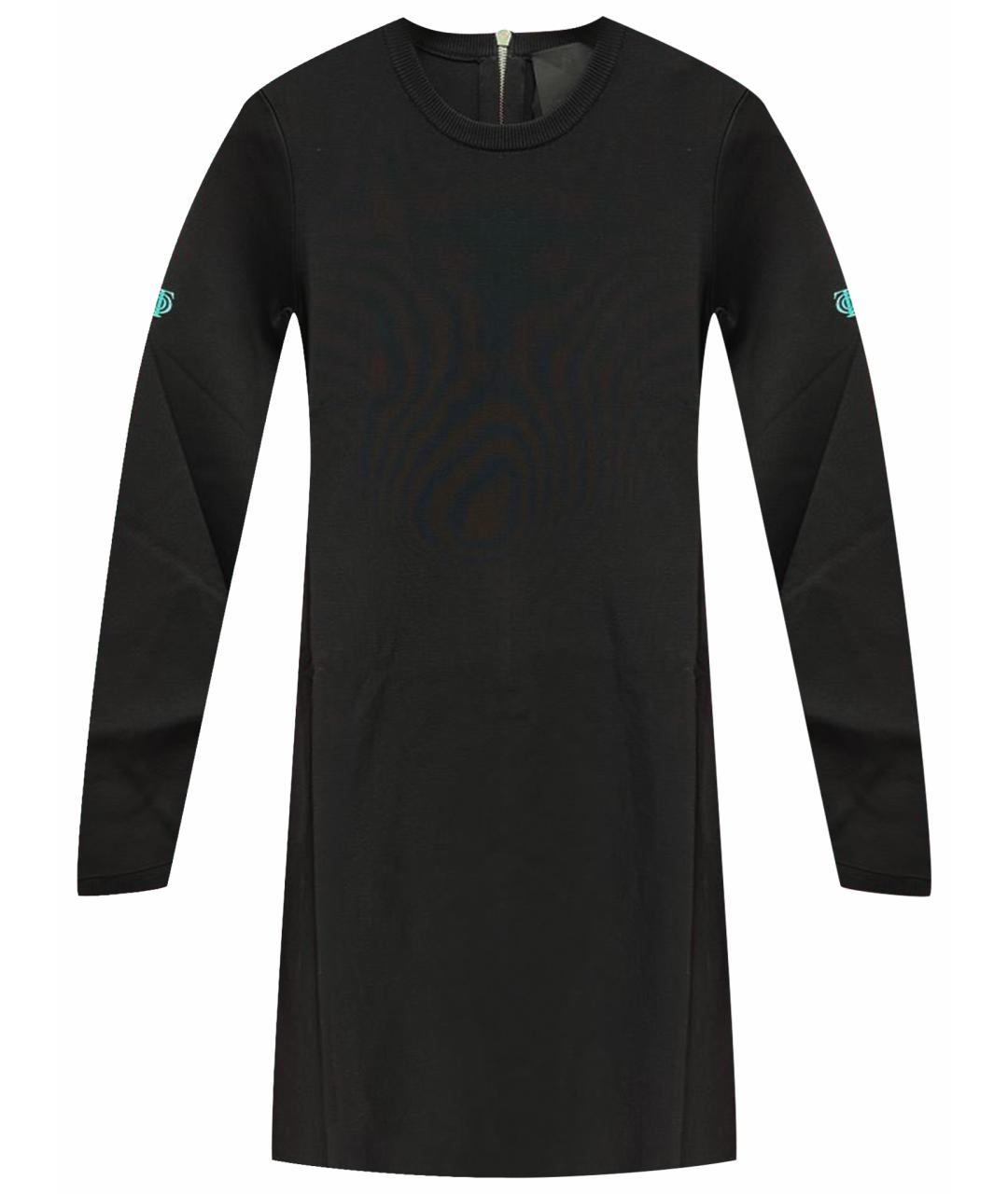GIVENCHY Черное вискозное повседневное платье, фото 1