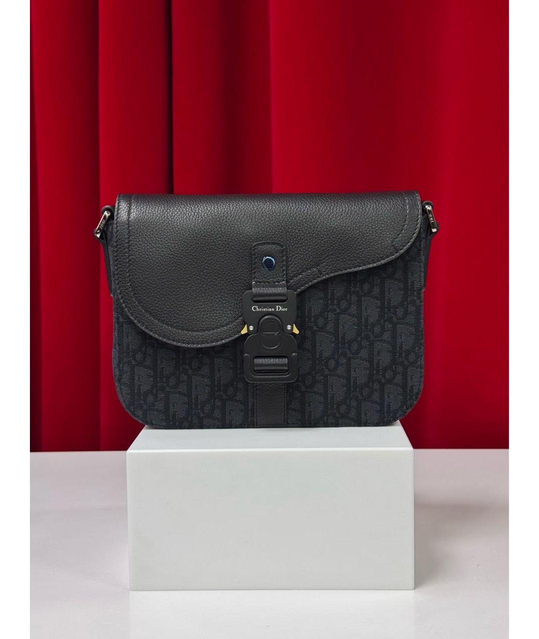 CHRISTIAN DIOR Синяя сумка на плечо, фото 7