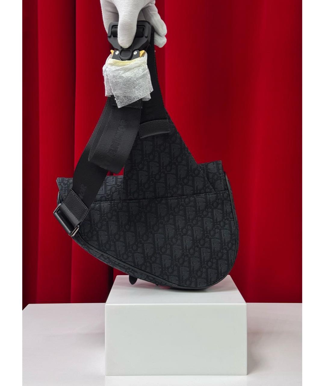 CHRISTIAN DIOR Синяя сумка на плечо, фото 7