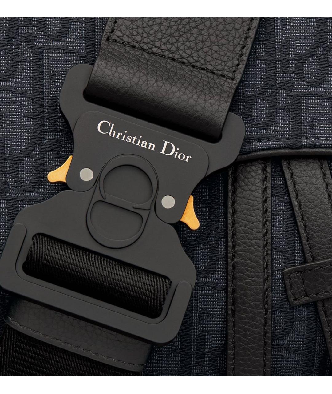 CHRISTIAN DIOR Синяя сумка на плечо, фото 5