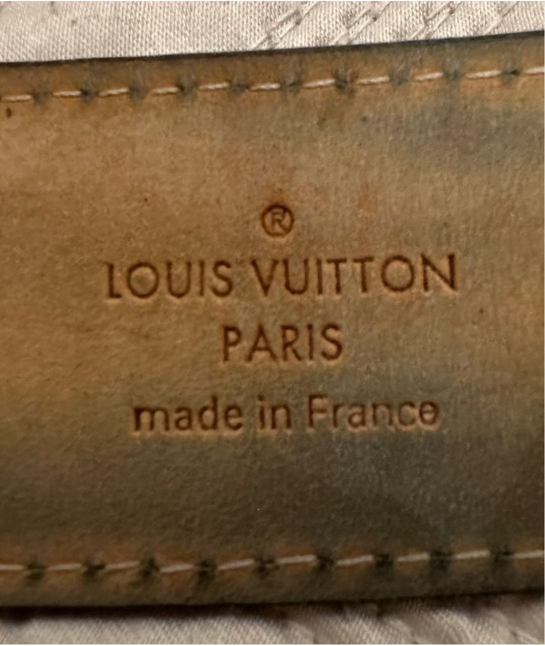 LOUIS VUITTON Коричневый ремень, фото 5