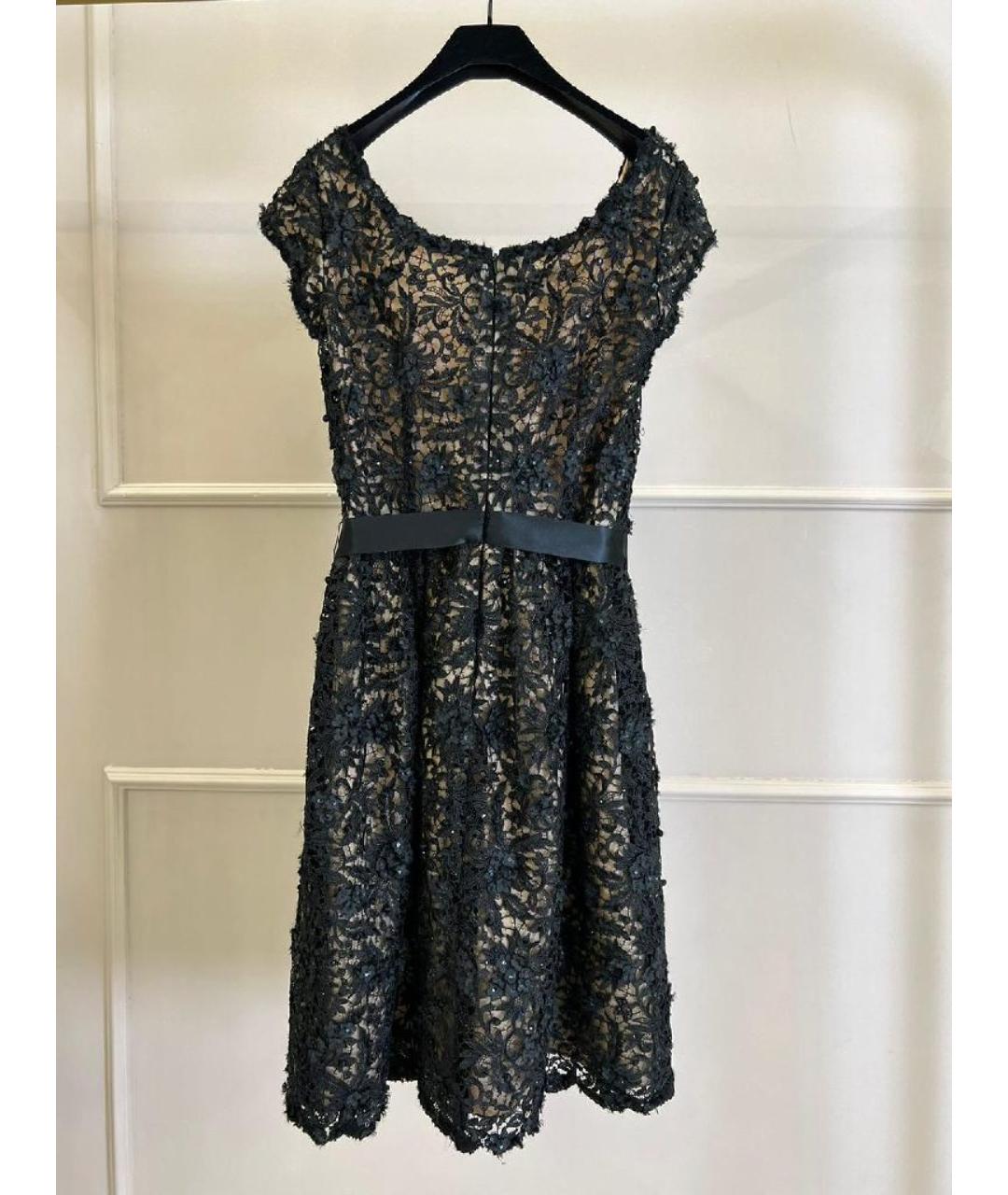 OSCAR DE LA RENTA Черное платье, фото 2