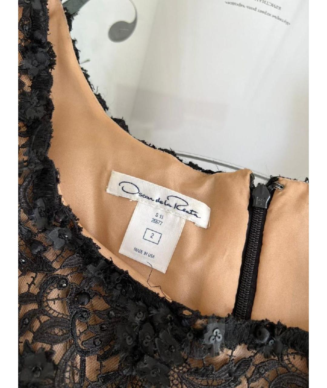 OSCAR DE LA RENTA Черное платье, фото 7
