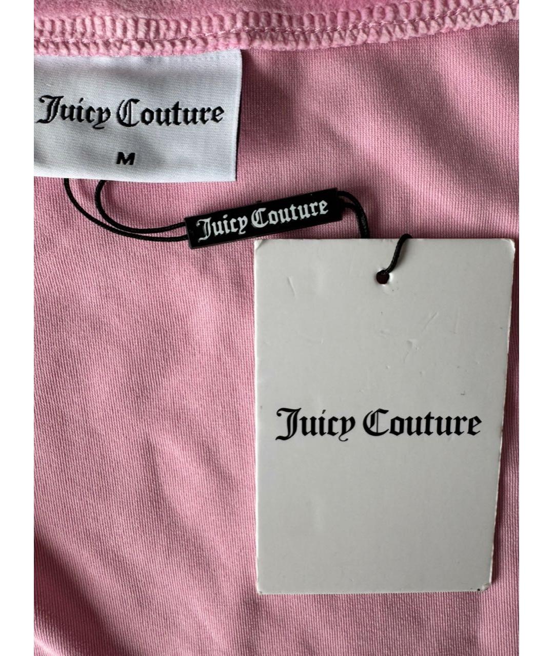 JUICY COUTURE Розовый полиэстеровый корсет, фото 5