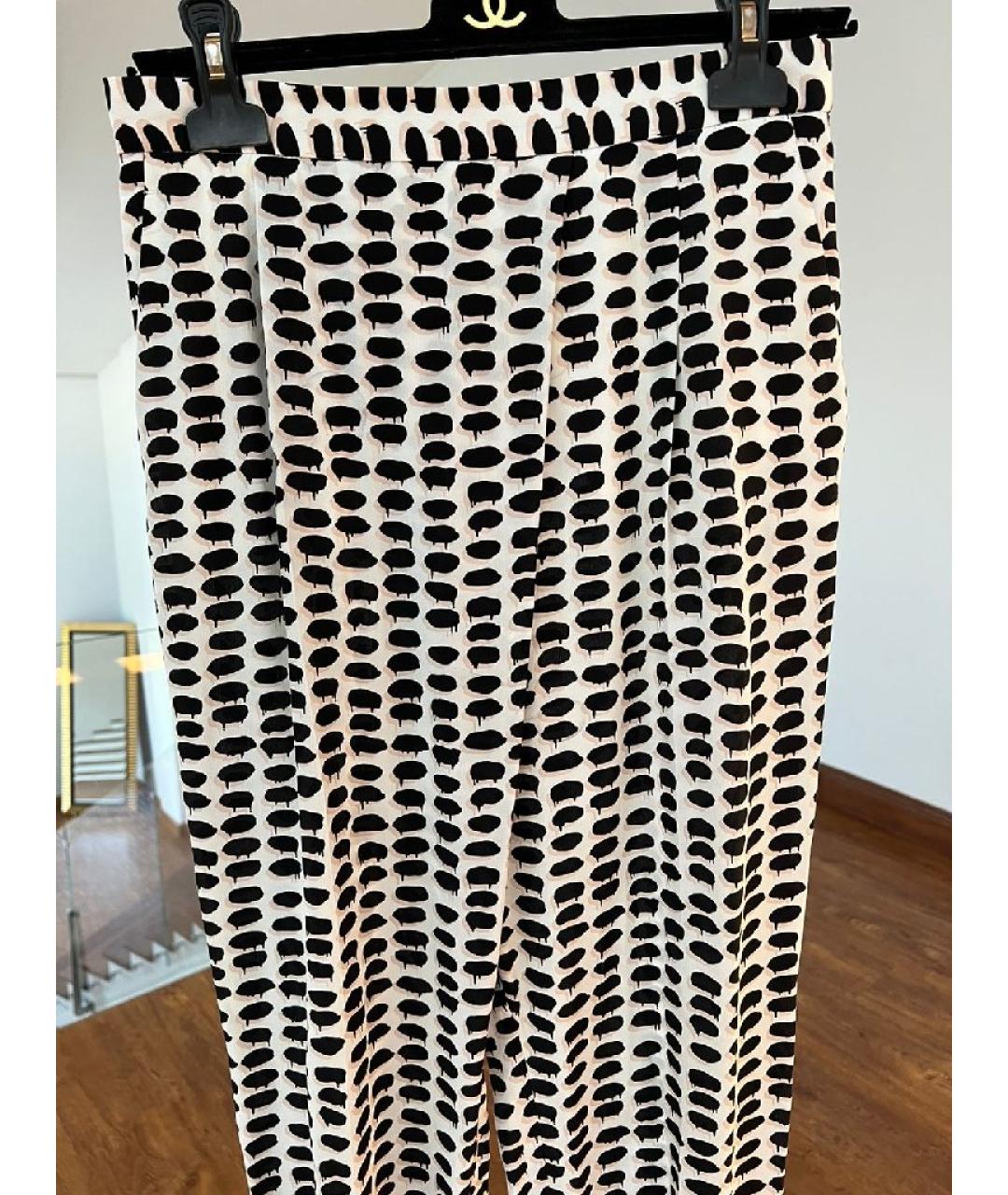 STELLA MCCARTNEY Белые шелковые капри, фото 3