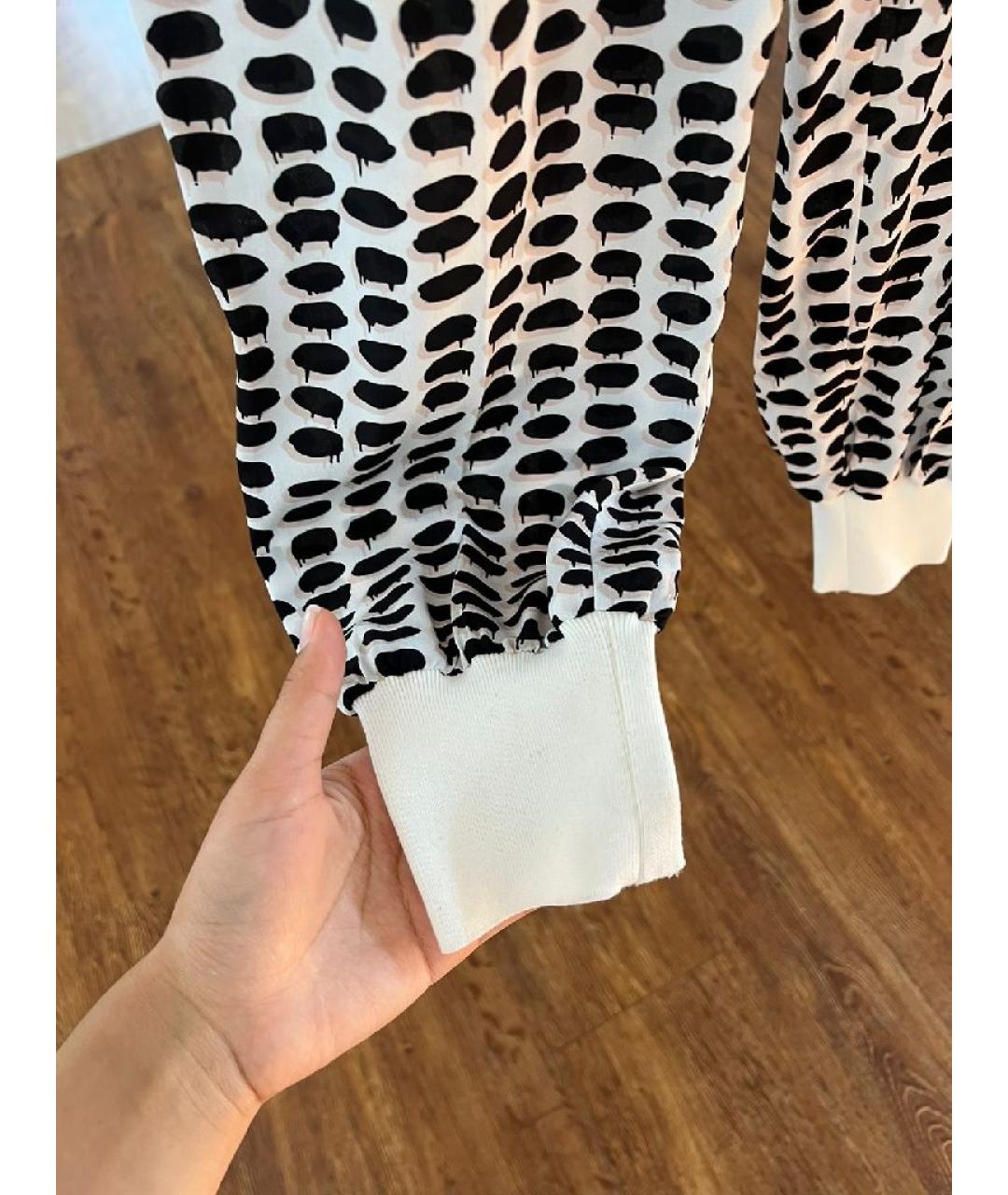 STELLA MCCARTNEY Белые шелковые капри, фото 4