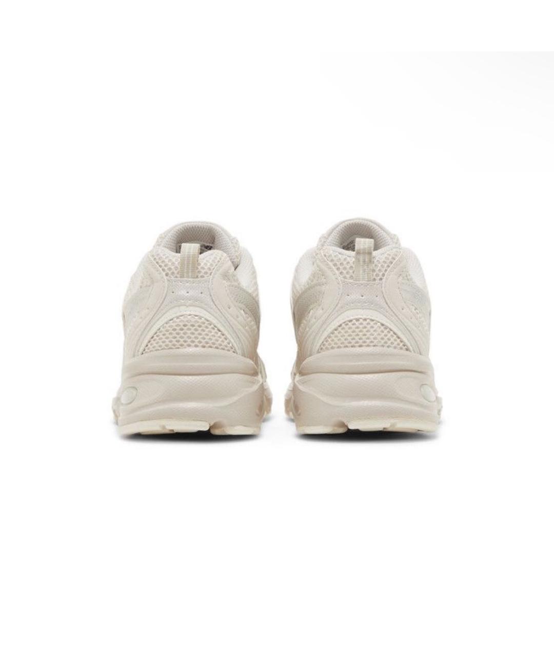 NEW BALANCE Бежевые синтетические кроссовки, фото 4