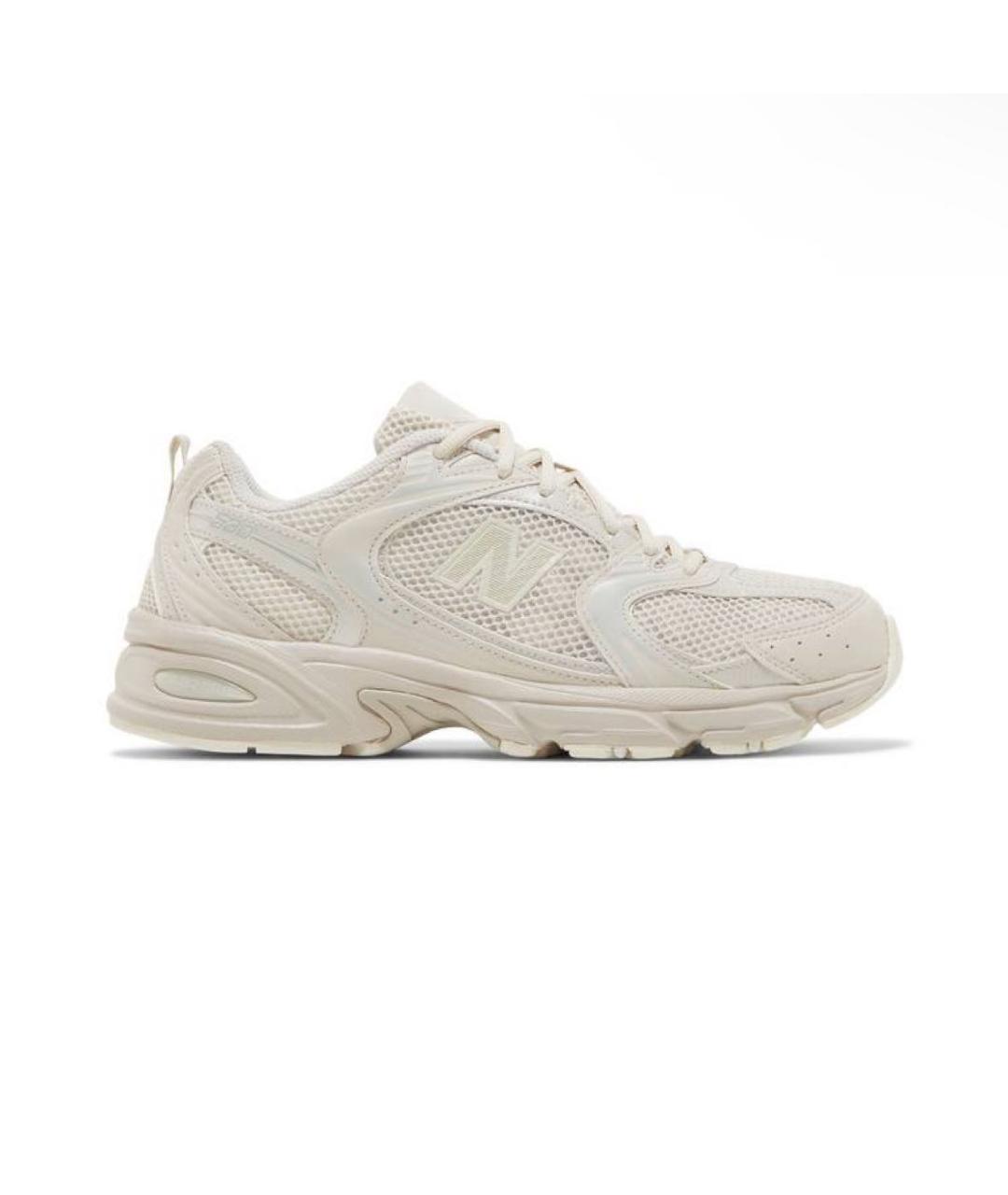 NEW BALANCE Бежевые синтетические кроссовки, фото 5