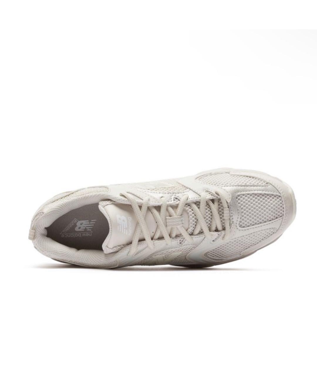 NEW BALANCE Бежевые синтетические кроссовки, фото 3