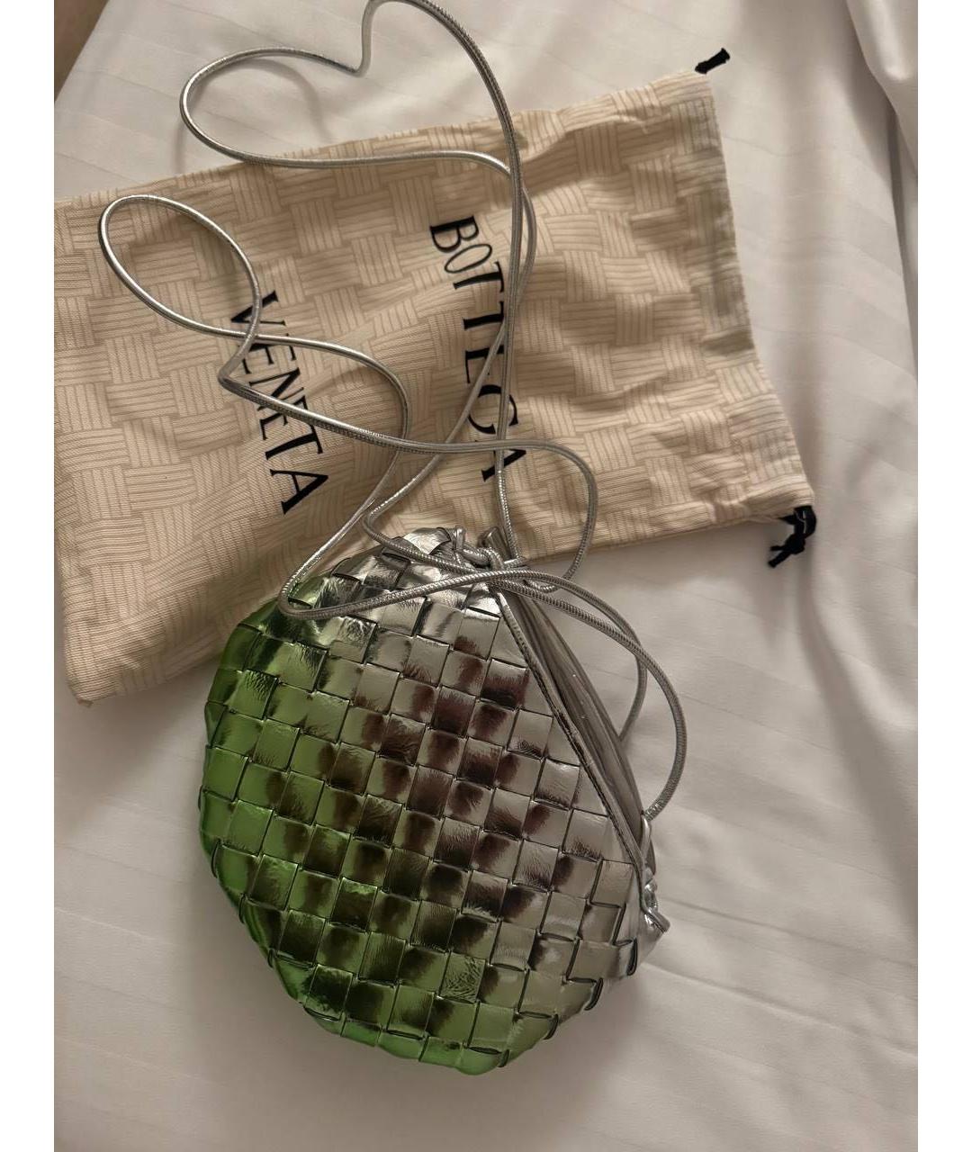 BOTTEGA VENETA Мульти кожаная сумка с короткими ручками, фото 4
