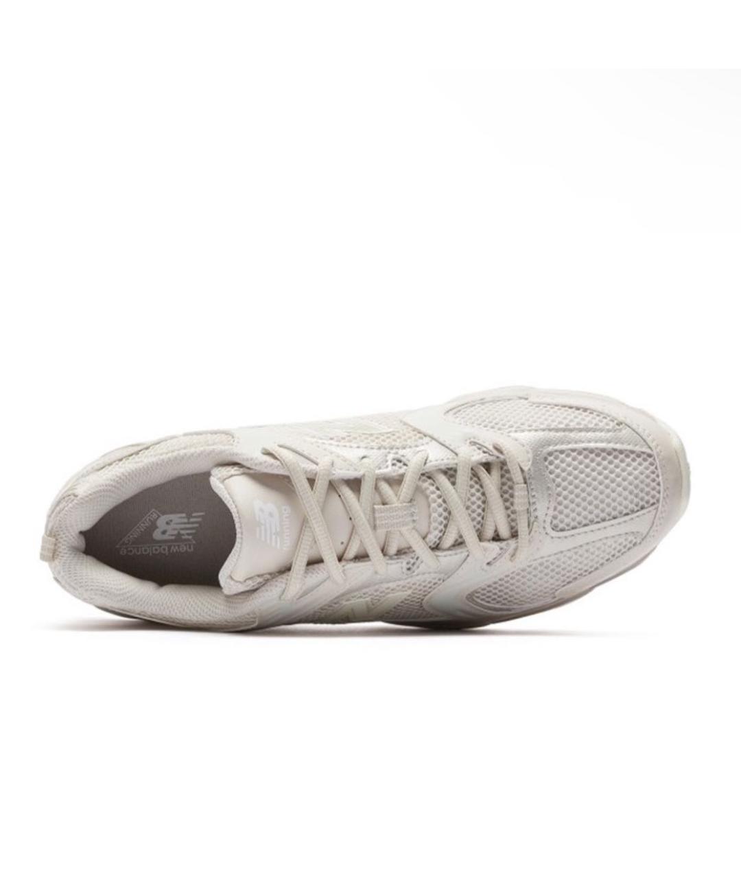 NEW BALANCE Бежевые синтетические кроссовки, фото 3