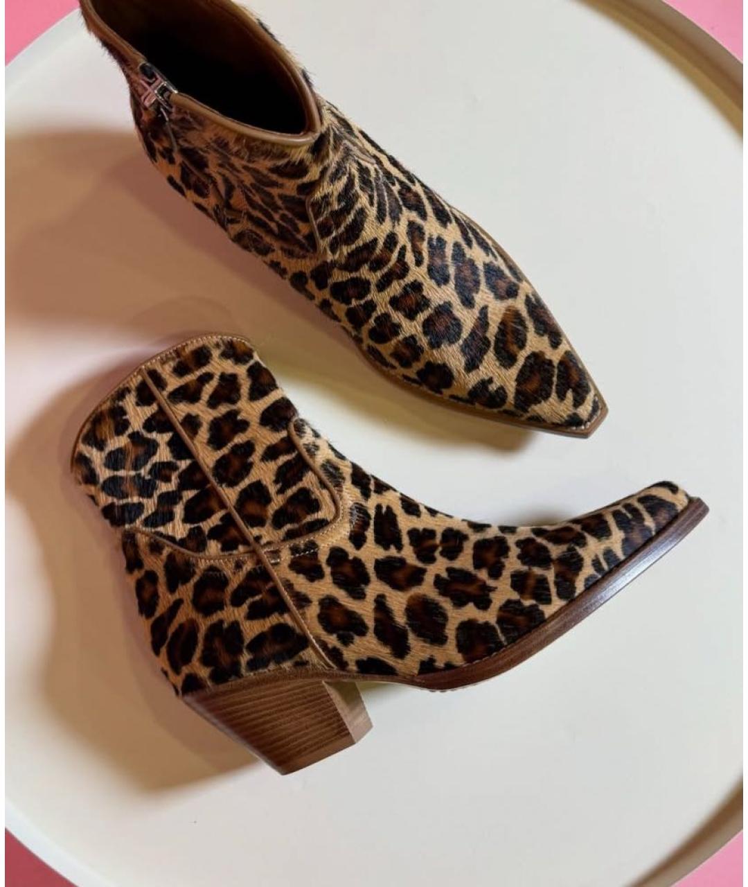 GOLDEN GOOSE DELUXE BRAND Коричневые полусапоги, фото 5