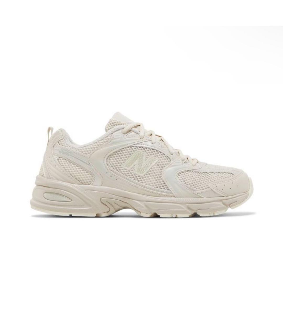 NEW BALANCE Бежевые синтетические кроссовки, фото 5