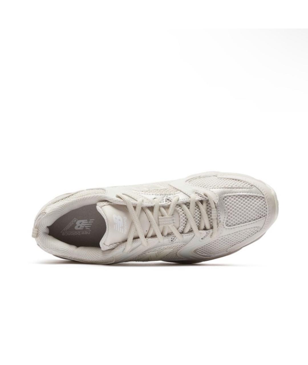 NEW BALANCE Бежевые синтетические кроссовки, фото 3