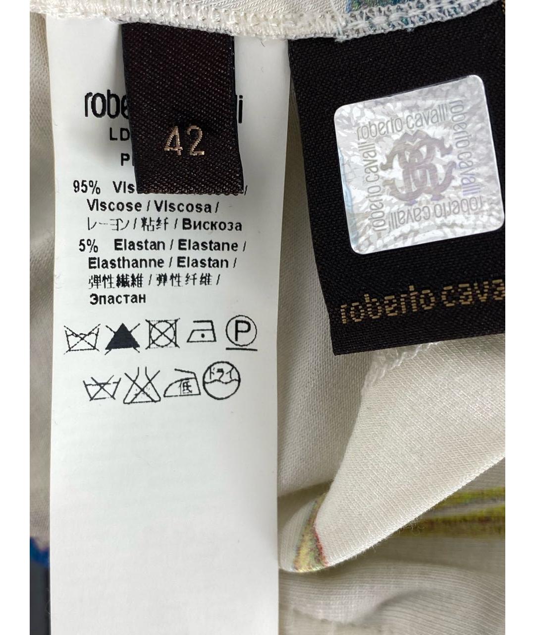 ROBERTO CAVALLI Вискозное платье, фото 4