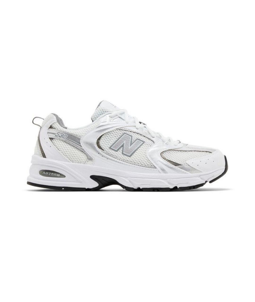 NEW BALANCE Белые синтетические кроссовки, фото 6