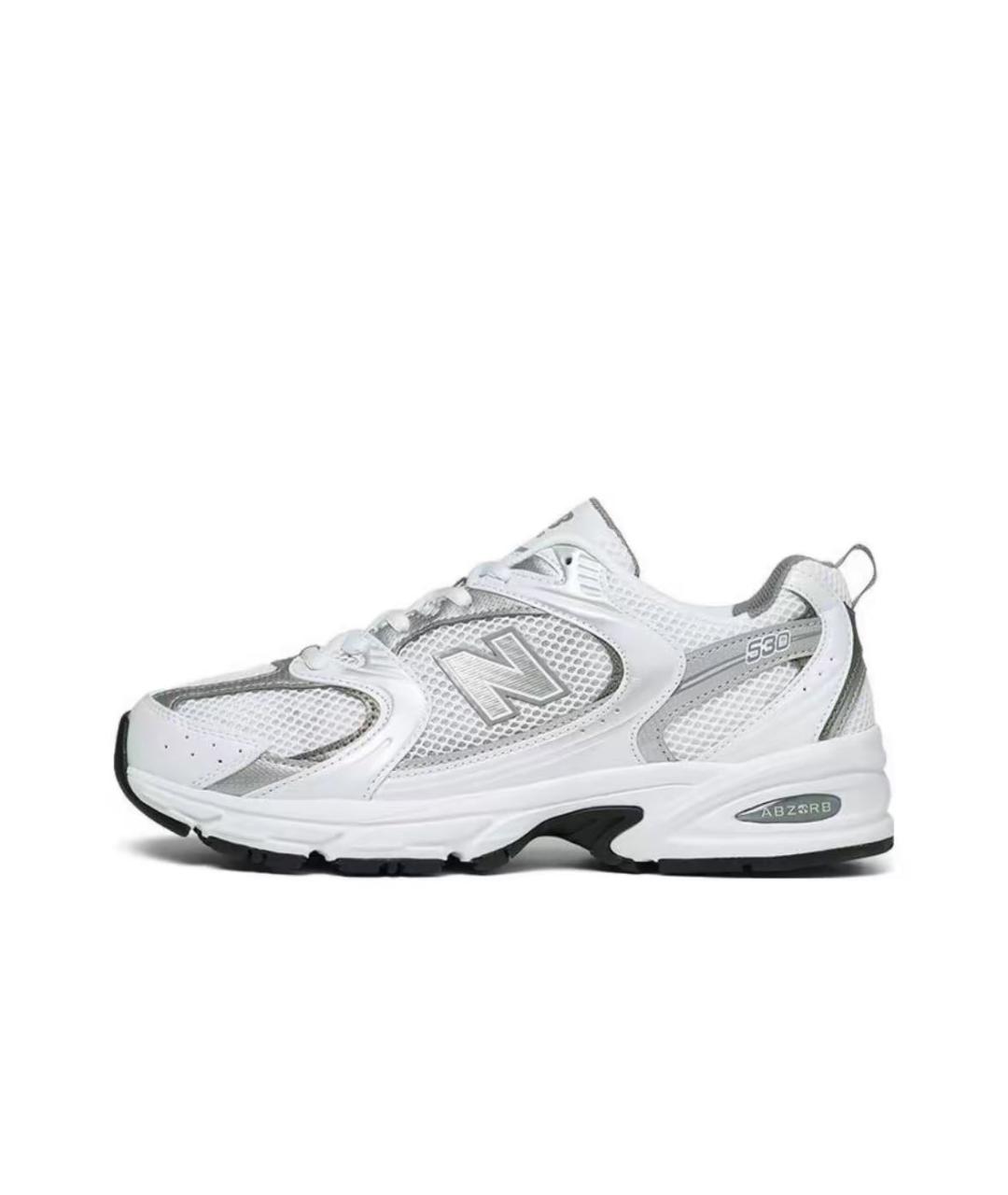 NEW BALANCE Белые синтетические кроссовки, фото 5