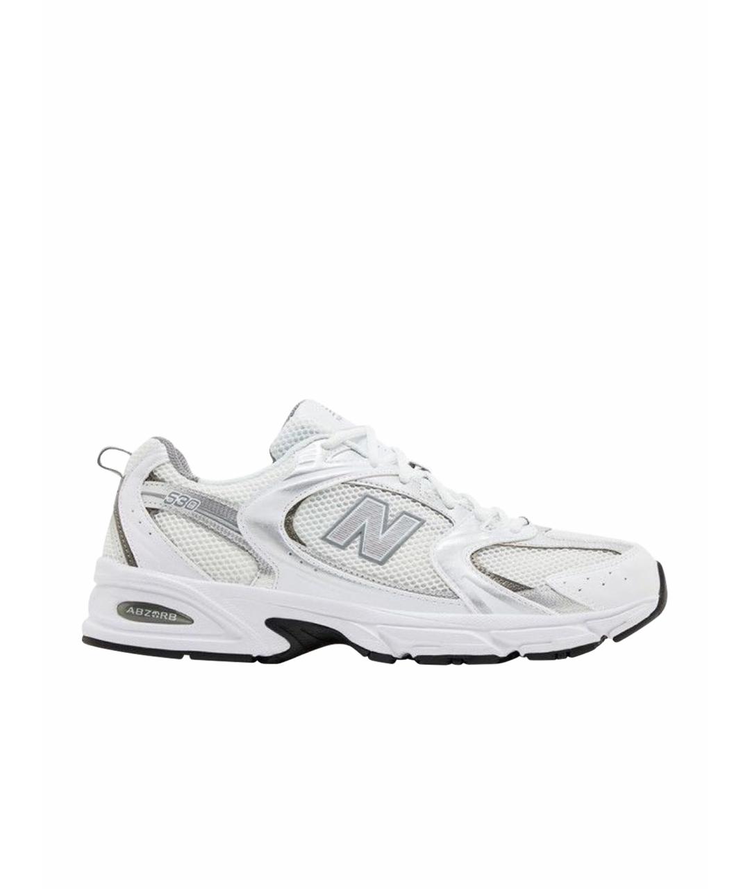 NEW BALANCE Белые синтетические кроссовки, фото 1