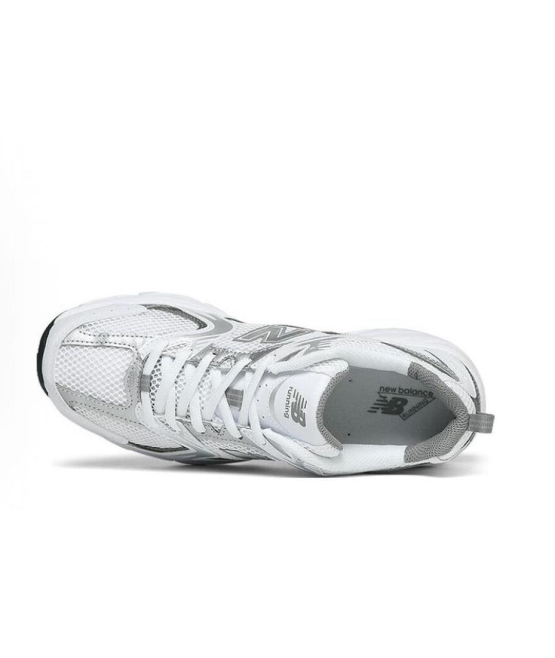 NEW BALANCE Белые синтетические кроссовки, фото 3