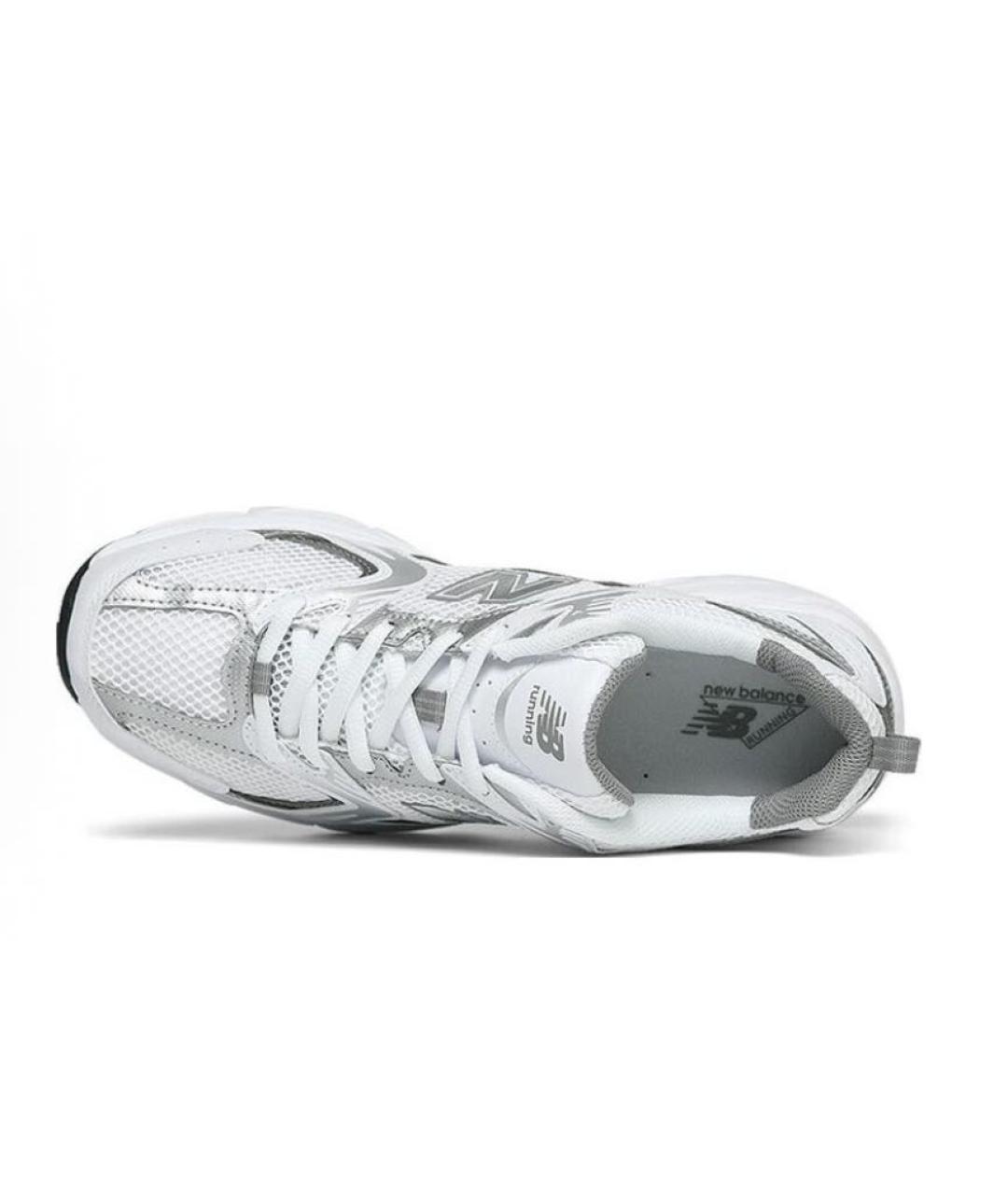 NEW BALANCE Белые синтетические кроссовки, фото 3