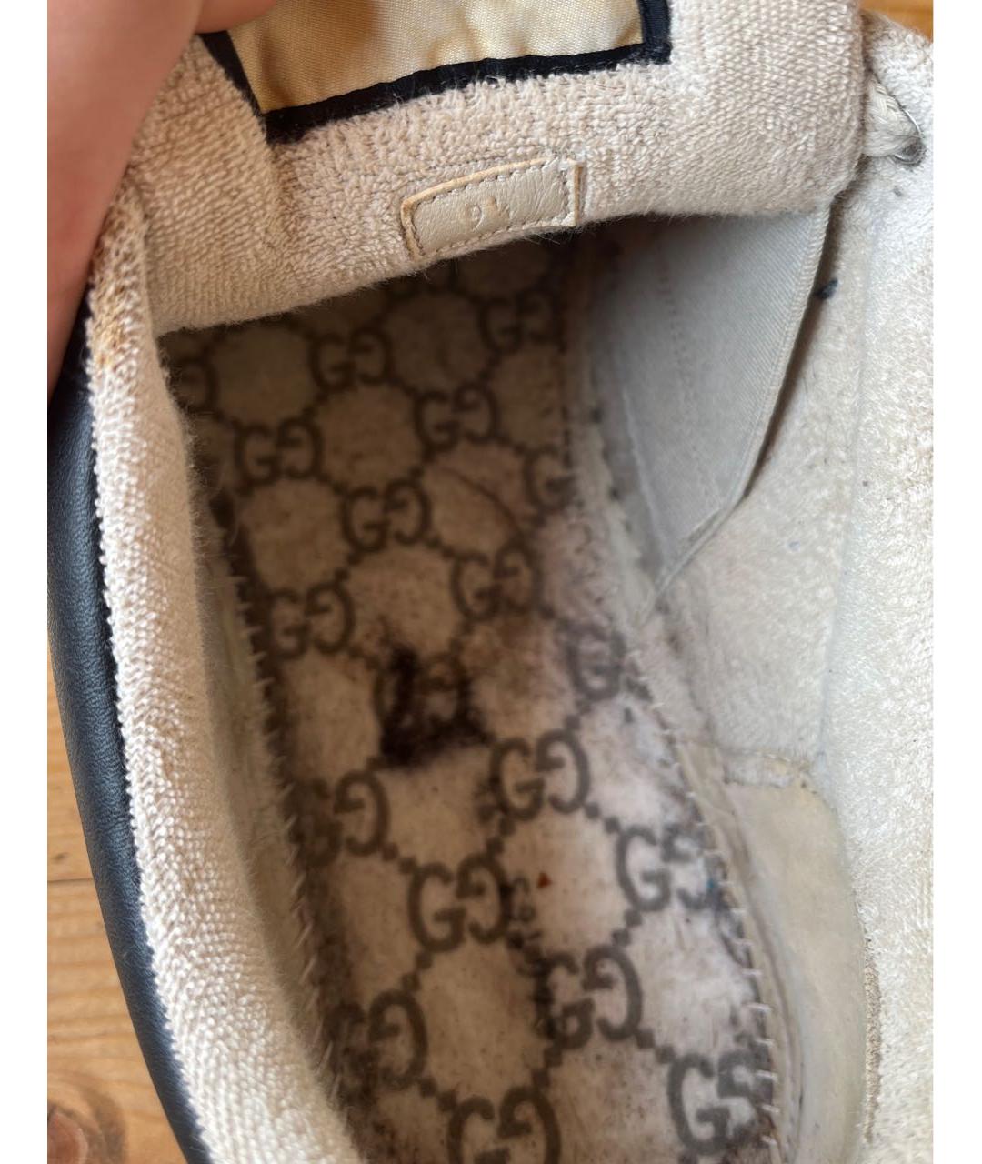 GUCCI Мульти кожаные низкие кроссовки / кеды, фото 4