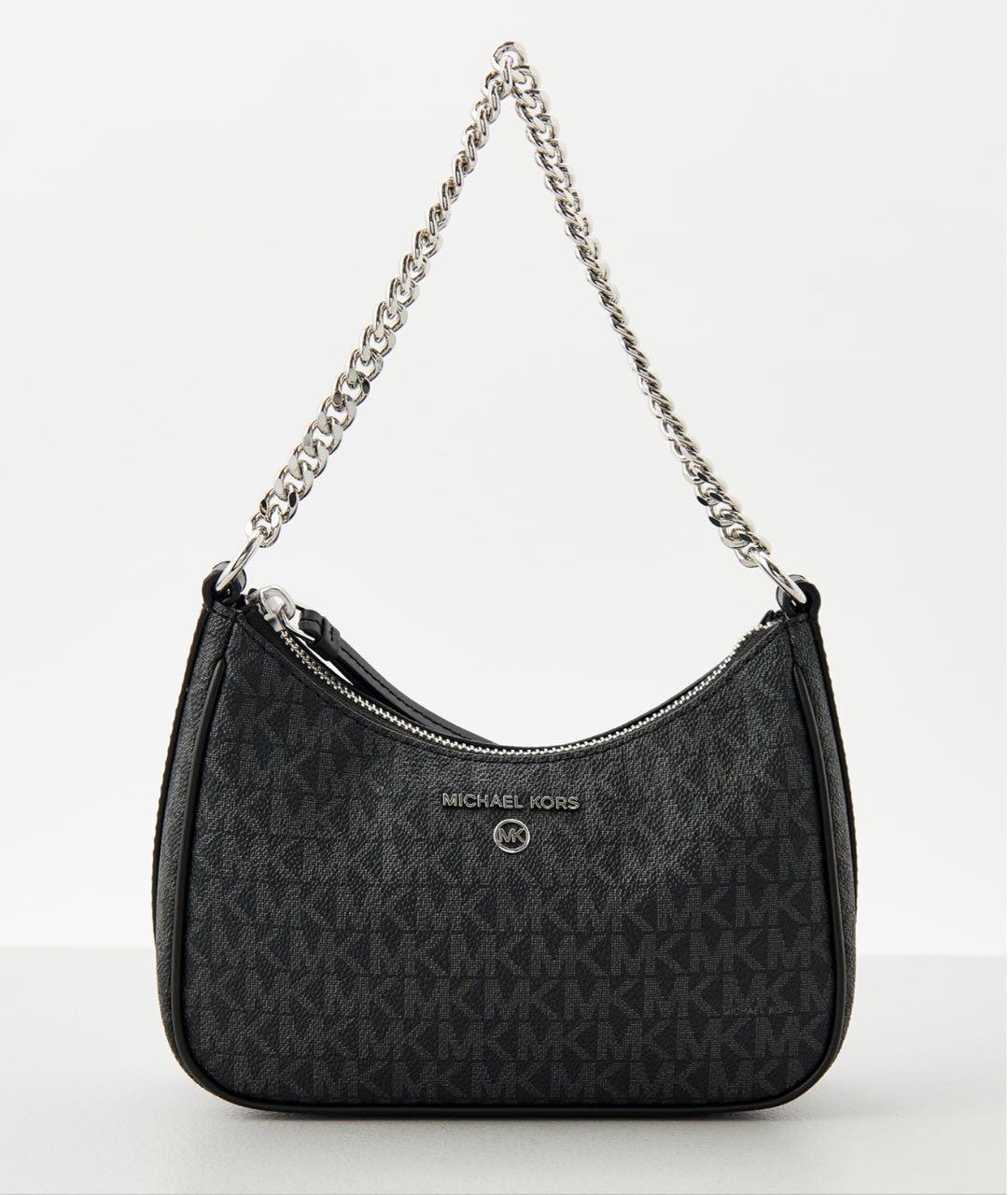 MICHAEL KORS Черная сумка с короткими ручками из искусственной кожи, фото 6