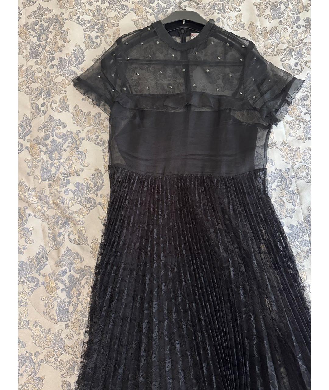 RED VALENTINO Черное вечернее платье, фото 5