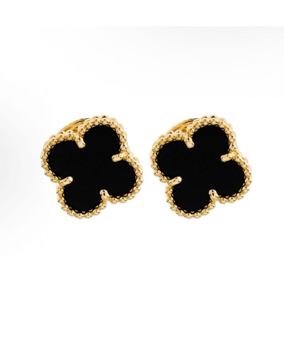 VAN CLEEF & ARPELS Золотые серьги из желтого золота, фото 2