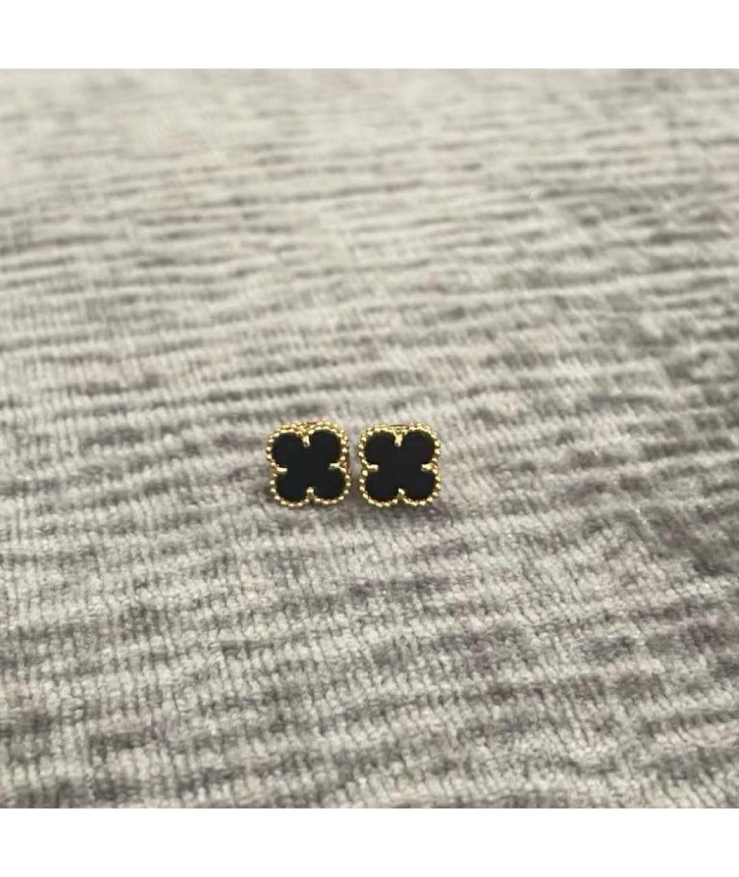 VAN CLEEF & ARPELS Золотые серьги из желтого золота, фото 4