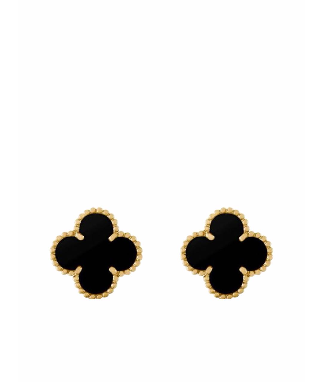 VAN CLEEF & ARPELS Золотые серьги из желтого золота, фото 1