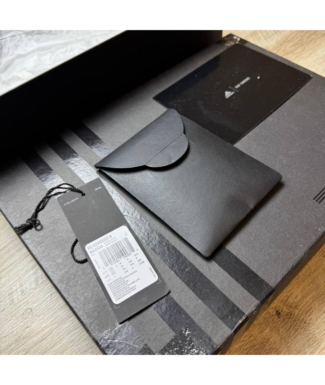 ADIDAS X RAF SIMONS Фиолетовые низкие кроссовки / кеды, фото 4