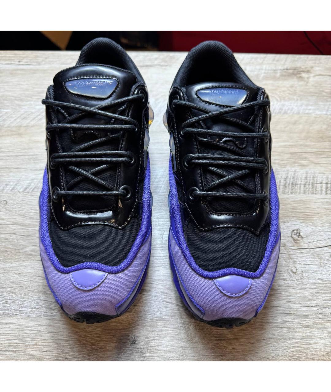 ADIDAS X RAF SIMONS Фиолетовые низкие кроссовки / кеды, фото 6