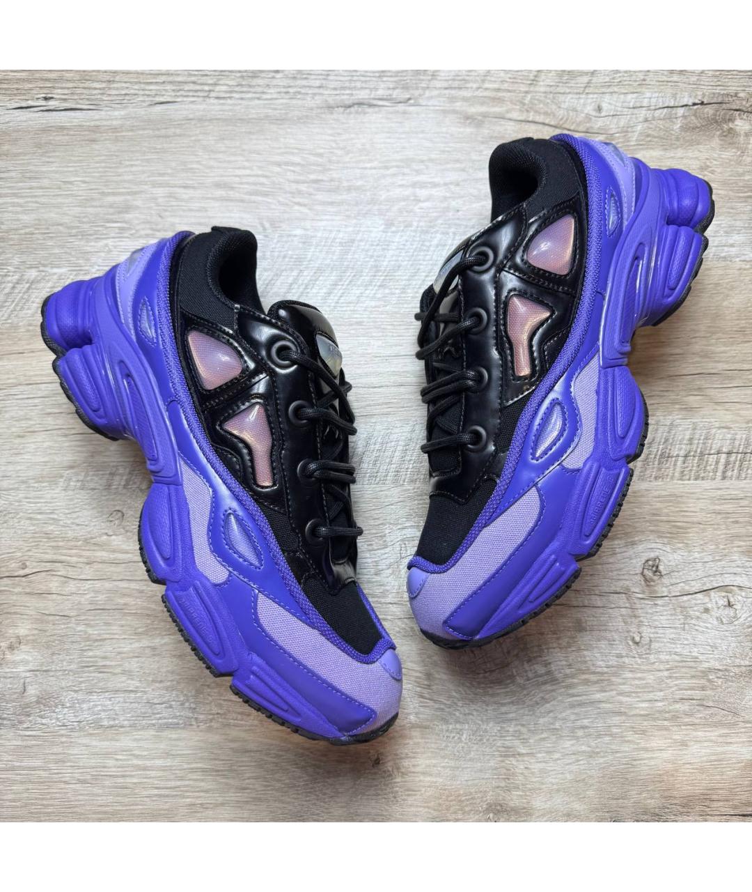 ADIDAS X RAF SIMONS Фиолетовые низкие кроссовки / кеды, фото 10