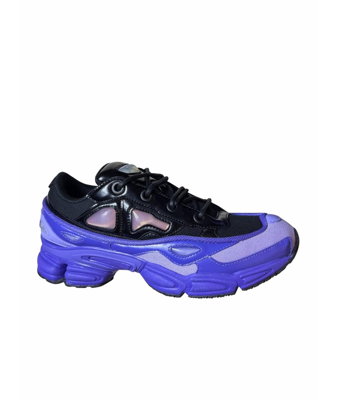 ADIDAS X RAF SIMONS Фиолетовые низкие кроссовки / кеды, фото 1