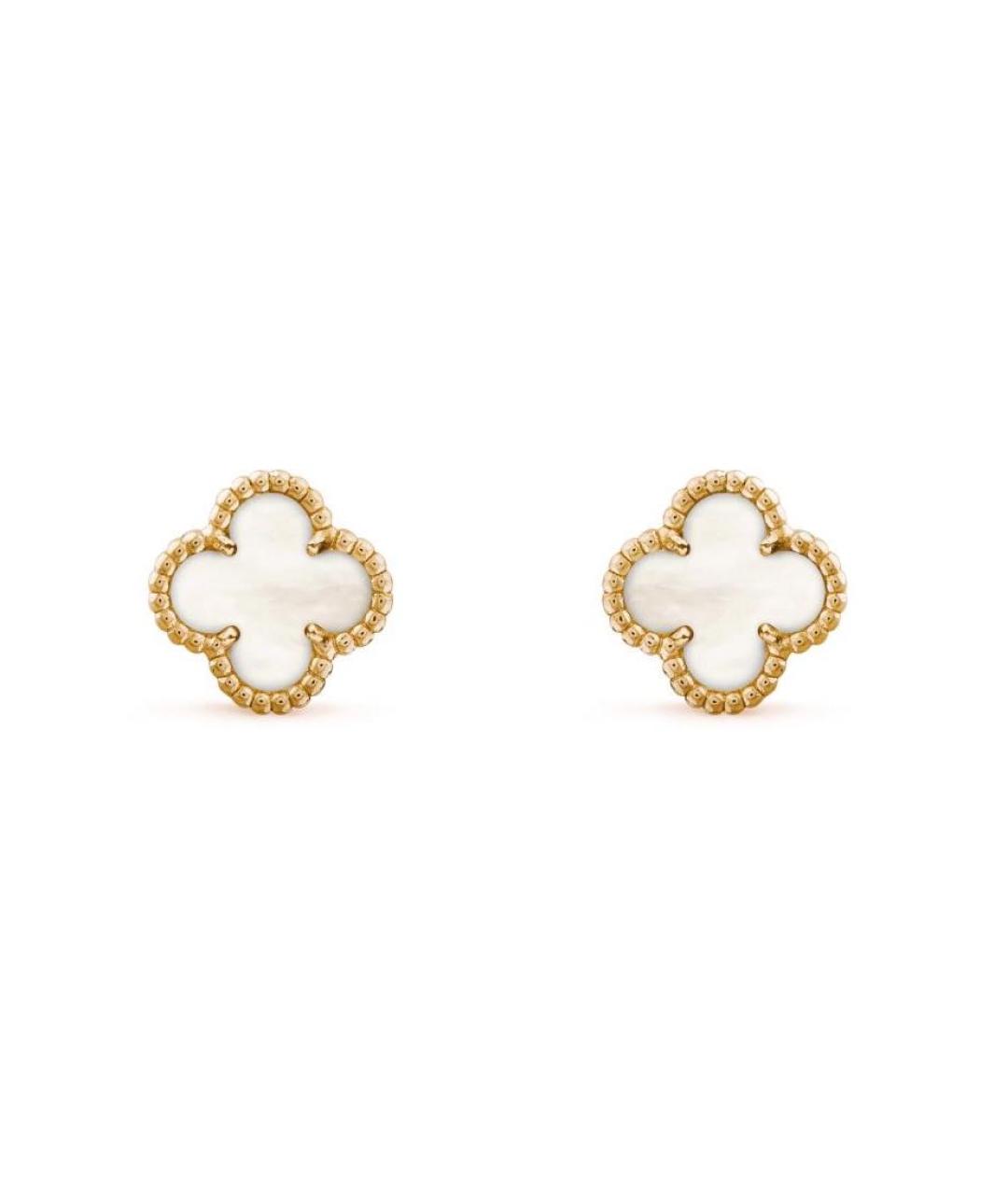 VAN CLEEF & ARPELS Золотые серьги из желтого золота, фото 7