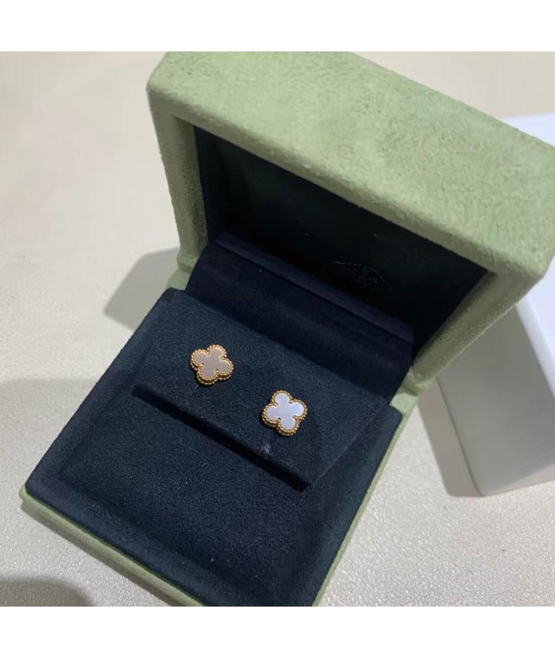 VAN CLEEF & ARPELS Золотые серьги из желтого золота, фото 4