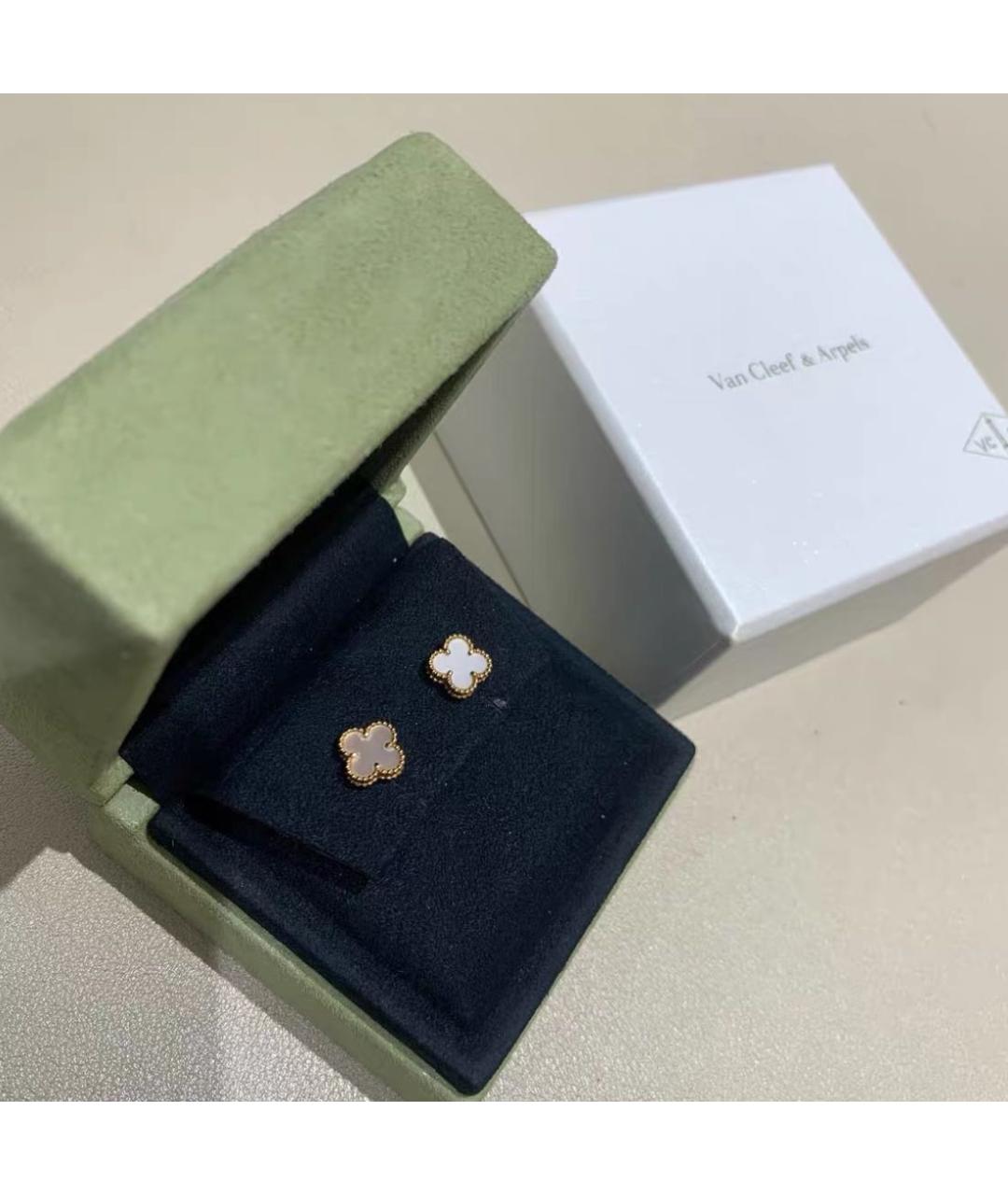 VAN CLEEF & ARPELS Золотые серьги из желтого золота, фото 3
