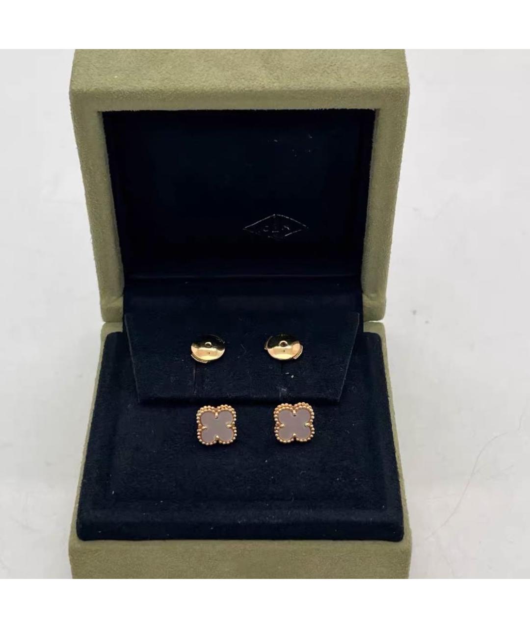 VAN CLEEF & ARPELS Золотые серьги из желтого золота, фото 2