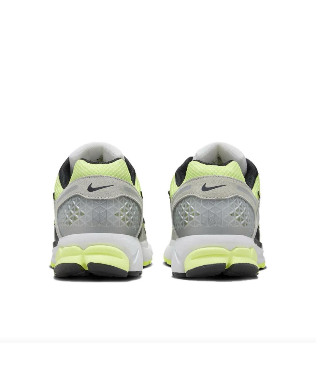 NIKE Салатовые текстильные низкие кроссовки / кеды, фото 4