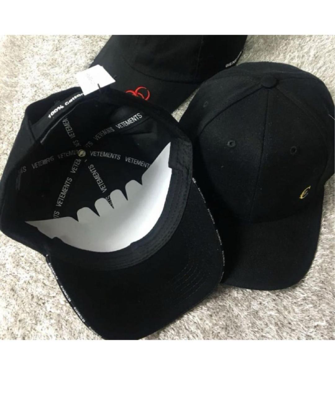 VETEMENTS Черная кепка, фото 8